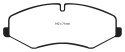 DP62060 Greenstuff Front Brake Pads (Street) EBC Brakes