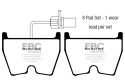 DP81513RP1 RP-1 Front Brake Pads (Racing) EBC Brakes