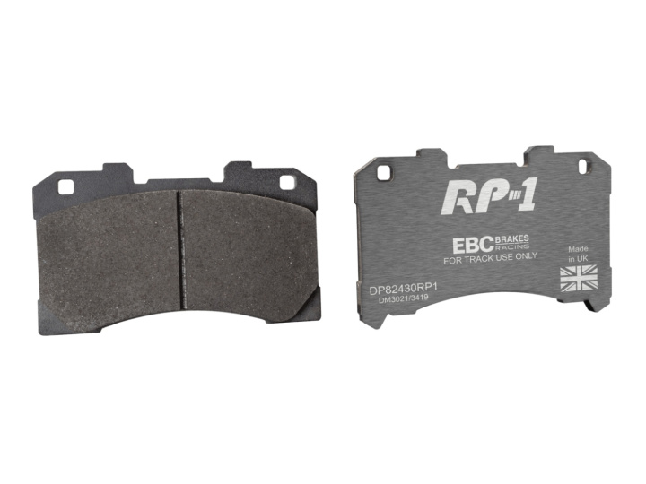 DP82430RP1 RP-1 Front Brake Pads (Racing) EBC Brakes in the group Select car model / Toyota / GR Yaris 2020+ / Brakes at DDESIGN Scandinavia AB (DP82430RP1)