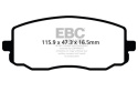 DPX2050 Ultimax2 Front Brake Pads (Street) EBC Brakes