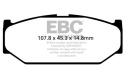 DPX2104 Ultimax2 Front Brake Pads (Street) EBC Brakes
