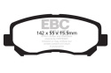 DPX2134 Ultimax2 Front Brake Pads (Street) EBC Brakes