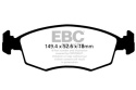 DPX2142 Ultimax2 Front Brake Pads (Street) EBC Brakes