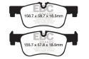 DPX2155 Ultimax2 Front Brake Pads (Street) EBC Brakes