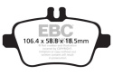 DPX2157 Ultimax2 Rear Brake Pads (Street) EBC Brakes