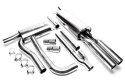 Audi A4 Sedan, A4 Avant 8D, B5 1994-2001 TA Technix stainless steel system