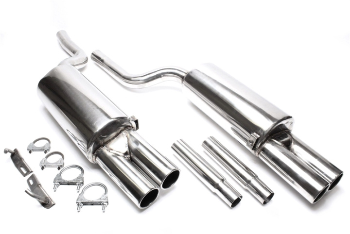Audi A6 Sedan, A6 Avant A6 Sedan, Typ 4B, / A6 Avant , Typ 4B 1997-2005 TA Technix stainless steel system in the group Select car model / Audi / A6 - S6 - RS6 (C5) 1997-2004 / Tuning / Exhaust at DDESIGN Scandinavia AB (EVOA6TA276)
