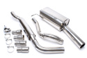 VW Golf I Cabriolet, Scirocco II Golf I Cabriolet, Typ 155, / Scirocco II, Typ 53B 1984-1993 TA Technix stainless steel system