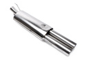 VW Golf III, Golf III Cabriolet, Golf IV Cabriolet Golf III, Typ 1H_, / Golf III Cabriolet, Typ 1E_, / Golf IV Cabriolet, Typ 1E_ 1991-2002 TA Technix rear silencer 2x76mm round/flanged stainless steel