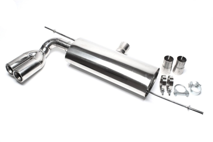 Audi/VW A3/Golf V/Golf V Plus A3 (8P), / Golf V (1K), / Golf V Plus (1KP) 05.2003 - TA Technix stainless steel sport rear silencer in the group Select car model / Audi / A3 - S3 - RS3 (8P) 2003-2013 / Tuning / Exhaust at DDESIGN Scandinavia AB (EVOG5E276)