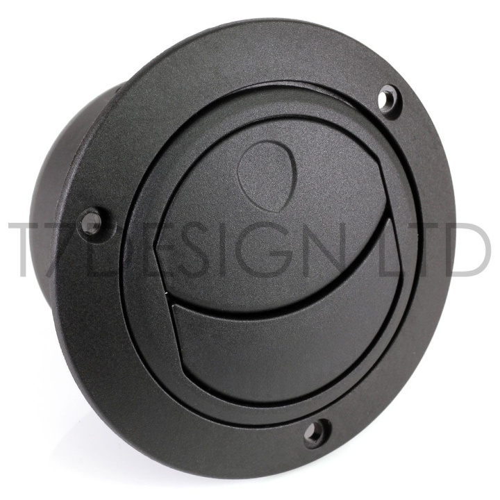 Large Round Air Vent w Screw Holes 63mm (2.5\'\') in the group Interior / Heater & Accessories at DDESIGN Scandinavia AB (FF4-4B2-95A)