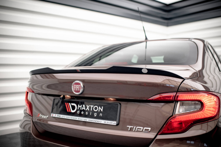 Fiat Tipo S Sedan Mk1 2015-2020 Spoiler V.1 Maxton Design in the group Select car model / Fiat / Tipo at DDESIGN Scandinavia AB (FI-TI-1-S-CAP1G)