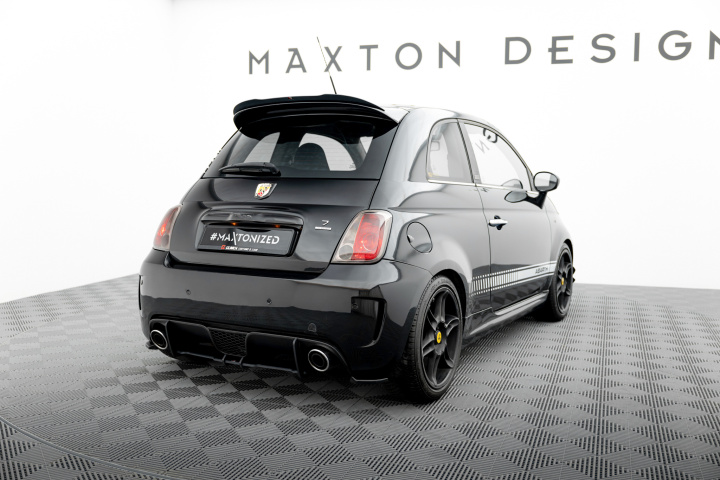 Abarth 500 Mk1 2008-2016 Street Pro Rear Diffuser Maxton Design in the group Select car model / Fiat / 500 07+ / Styling at DDESIGN Scandinavia AB (FI500ABARTHCNC-RS1B)