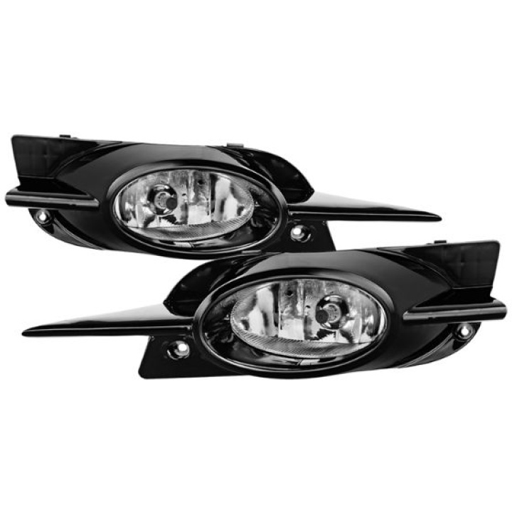 Honda Civic 09-11 2Dr OEM Fog Lights W/Switch- Clear Spyder Auto in the group Select car model / Honda / Civic FA-FD-FG-FK-FN 06-11 / Styling / Lights at DDESIGN Scandinavia AB (FL-CL-HC09-2D-C)