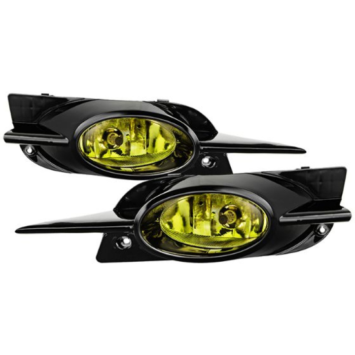 Honda Civic 09-11 2Dr OEM Fog Lights W/Switch - Yellow Spyder Auto in the group Select car model / Honda / Civic FA-FD-FG-FK-FN 06-11 / Styling / Lights at DDESIGN Scandinavia AB (FL-CL-HC09-2D-Y)