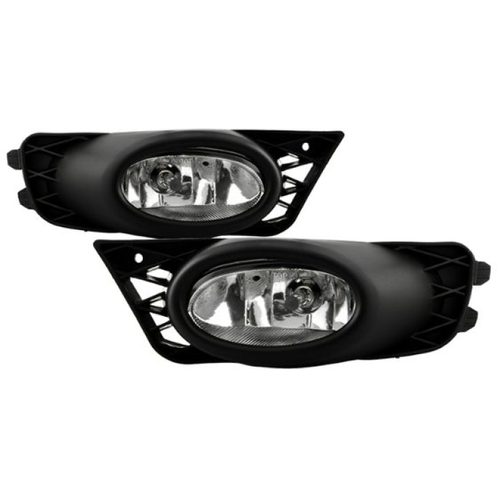 Honda Civic 09-11 4Dr OEM Fog Lights W/Switch- Clear Spyder Auto in the group Select car model / Honda / Civic FA-FD-FG-FK-FN 06-11 / Styling / Lights at DDESIGN Scandinavia AB (FL-CL-HC09-4D-C)