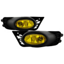 Honda Civic 09-11 4Dr OEM Fog Lights W/Switch- Yellow Spyder Auto