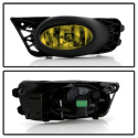 Honda Civic 09-11 4Dr OEM Fog Lights W/Switch- Yellow Spyder Auto