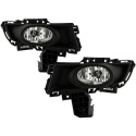 Mazda 3 07-08 4Dr OEM Fog Lights (Won‘t Fit Sports/Gt Or Hatchback) W/Switch - Clear Spyder Auto