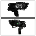 Mazda 3 07-08 4Dr OEM Fog Lights (Won‘t Fit Sports/Gt Or Hatchback) W/Switch - Clear Spyder Auto