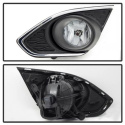 Chevy Spark 2013-2015 OEM Fog Light W/Universal Switch- Clear Spyder Auto