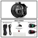 Dodge Charger 06-10 / Caliber 07-12 / Caravan 05-07 / Nitro 07-11 / Jeep Patriot 07-09 OEM Fog Lights W/Switch- Smoke Spyder Auto