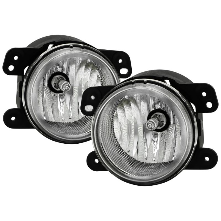 Magnum 05-08 / Journey 09-10 / Chrysler 300 05-10 ( 5.7L W/ Touring ) / PT Cruiser 06-09 / Jeep Wrangler 07-09 OEM Fog Lights W/Switch - Clear Spyder Auto in the group Select car model / Jeep / Wrangler JK 2007-2018 / Styling at DDESIGN Scandinavia AB (FL-DM05-C)