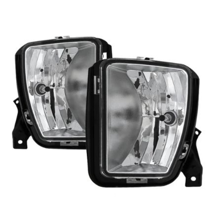xTune Dodge Ram 2013-2016 1500 Only OEM Style Fog Lights w/Switch- Clear Spyder Auto in the group Select car model / Dodge / Ram 09-18 / Styling at DDESIGN Scandinavia AB (FL-DR13-C)