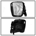 xTune Dodge Ram 2013-2016 1500 Only OEM Style Fog Lights w/Switch- Clear Spyder Auto