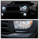 Toyota Tundra 07-13 Daytime LED Running Lights ( XSP-X Model Look )wo/switch - Black Spyder Auto