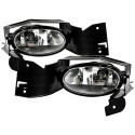 Honda Accord 08-09 2Dr OEM Fog Lights W/Switch - Clear Spyder Auto