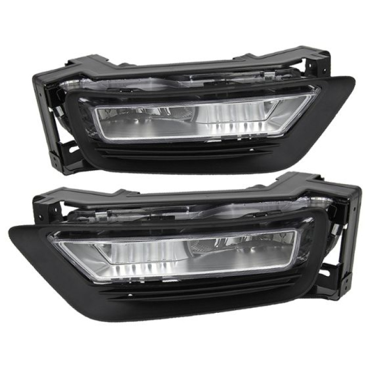 Honda Accord 2013-2015 4Dr OEM Fog Lights W/Switch- Clear Spyder Auto in the group Select car model / Honda / Accord 13+ / Styling at DDESIGN Scandinavia AB (FL-HA2013-4D-C)