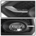 Honda Civic 2014-2015 2Dr/Coupe (EX Model Only) OEM Fog Light W/Switch- Clear Spyder Auto