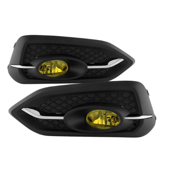 Honda Civic 2014-2015 2Dr/Coupe (EX Model Only) OEM Fog Light W/Switch- Yellow Spyder Auto in the group Select car model / Honda / Civic FB-FG 12-17 / Styling at DDESIGN Scandinavia AB (FL-HC2014-2D-Y)