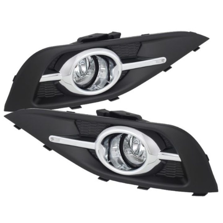 Honda CRV 2012-2014 OEM Fog Lights W/Switch - Clear Spyder Auto in the group Select car model / Honda / CR-V / Styling at DDESIGN Scandinavia AB (FL-HCRV2012-C)