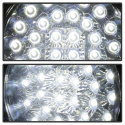 Dodge Ram 02-08 / Durango 04-06 LED Fog Lights w/Switch - Clear Spyder Auto