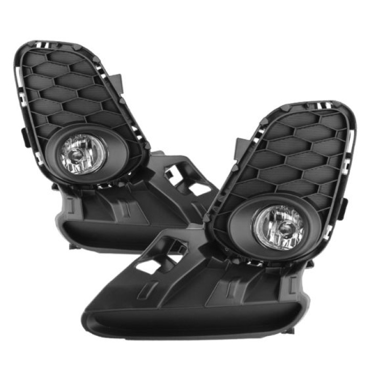 Mazda 3 2012-2013 4Dr/5Dr OEM Fog Lights w/Switch - Clear Spyder Auto in the group Select car model / Mazda / 3 MPS 09-13 / Styling / Lights at DDESIGN Scandinavia AB (FL-MAZDA32013-C)