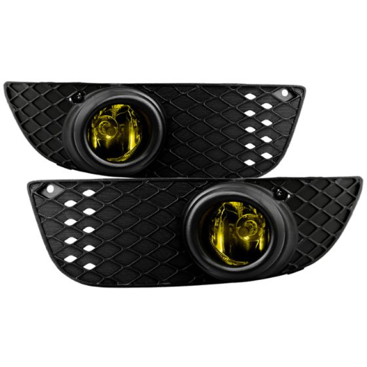 Mitsubishi Lancer 07-14 OEM Fog Lights w/Switch - Yellow Spyder Auto in the group Select car model / Mitsubishi / Lancer 08-17 / Styling at DDESIGN Scandinavia AB (FL-ML07-Y)