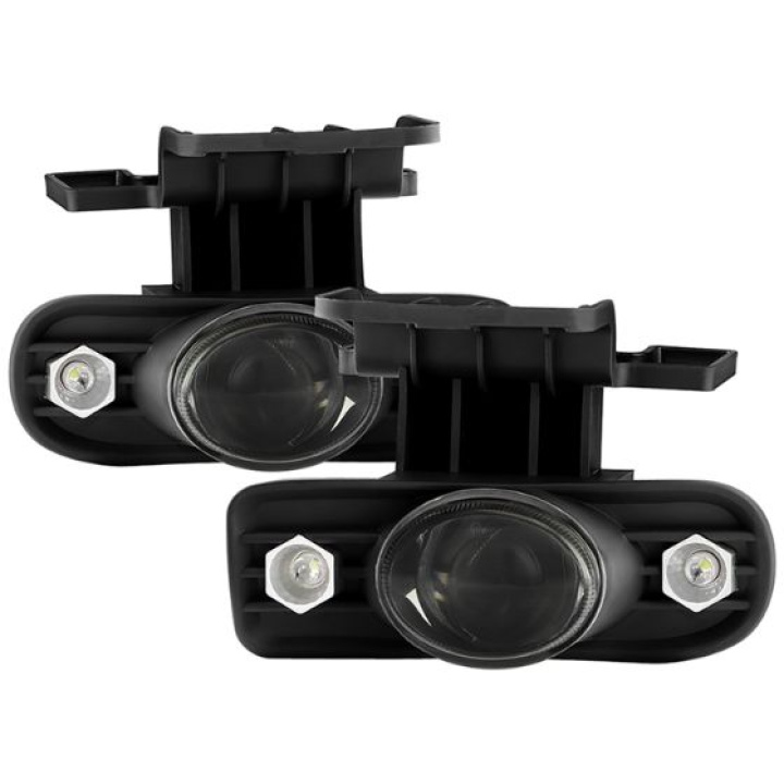 Chevy Silverado 99-02 / Chevy Suburban 00-06 Halo Projector Fog Lights w/Switch -Smoke Spyder Auto in the group Select car model / Chevrolet / Other models & Engines at DDESIGN Scandinavia AB (FL-P-CS99-HL-SM)