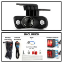 Chevy Silverado 99-02 / Chevy Suburban 00-06 Halo Projector Fog Lights w/Switch -Smoke Spyder Auto