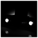 Chevy Silverado 99-02 / Chevy Suburban 00-06 Halo Projector Fog Lights w/Switch -Smoke Spyder Auto