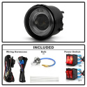 Dodge Charger 06-10 / Caliber 07-12 / Nitro 07-11 / Jeep Patriot 07-09 / Compass 07-10 Halo Projector Fog Lights w/Switch – Smoke Spyder Auto