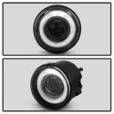 Dodge Charger 06-10 / Caliber 07-12 / Nitro 07-11 / Jeep Patriot 07-09 / Compass 07-10 Halo Projector Fog Lights w/Switch – Smoke Spyder Auto