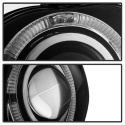 DODGE RAM 1500 2002-2005/DODGE RAM 2500/3500 2003-2006 Halo Projector Fog Lights w/Switch - Clear Spyder Auto