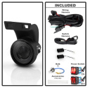 DODGE RAM 1500 1994-2001/DODGE RAM 2500/3500 1994-2002 Halo Projector Fog Lights w/Switch (Does not fit the turbo diesel) - Smoke Spyder Auto