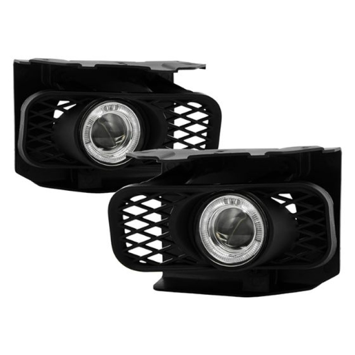 Ford F150 99-03 / F150 Heritage 04 / Expedition 99-02 (Not Fit Lightning) Halo Projector Fog Lights w/Switch - Clear Spyder Auto in the group Select car model / Ford / F-150 97-04 / Styling at DDESIGN Scandinavia AB (FL-P-FF15099-HL)
