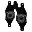 Ford F250/F350 99-04 / Ford Excursion 00-05 Halo Projector Fog Lights w/Switch - Smoke Spyder Auto