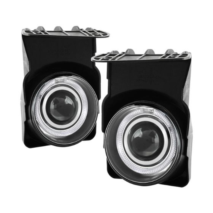 GMC Sierra 1500/2500/3500 03-06 / Sierra 1500HD/2500HD 03-06 Halo Projector Fog Lights w/Switch - Clear Spyder Auto in the group Select car model / Ford / Other models & Engines at DDESIGN Scandinavia AB (FL-P-GS03-HL)