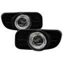 Jeep Grand Cherokee 99-04 Halo Projector Fog Lights w/Switch - Clear Spyder Auto