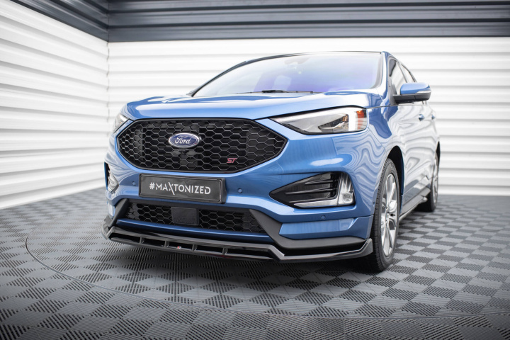 Ford Edge ST Mk2 2014-2019 Front Splitter V.1 Maxton Design in the group Select car model / Ford / Edge at DDESIGN Scandinavia AB (FO-ED-2-ST-FD1G-FD1RG)